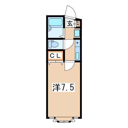 郡山駅 バス22分  郡山ビッグハート下車：停歩8分 2階の物件間取画像